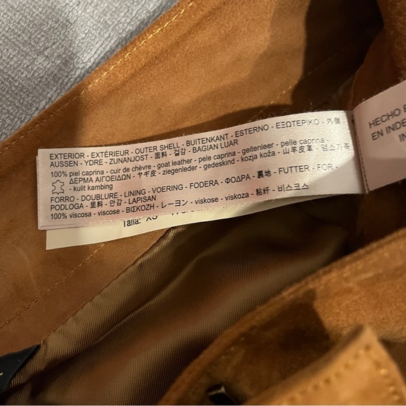 Massimo Dutti Brown Wide Leg Pants - Picture 3 of 6